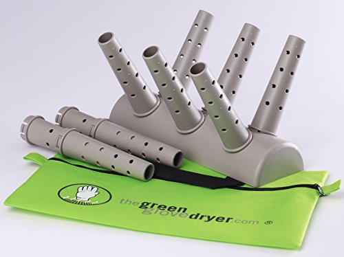 Green Glove Dryer for Hats, Gloves, Shoes & More (Eco Dryer Tan W/2 Extension Nozzles) - color: Eco Dryer Tan W/2 Extension Nozzles