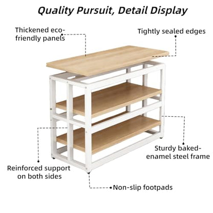 Three-Tier Reinforced Aquarium Stand, Storage Aquarium Base, Easy to Clean, Suitable for Living Room/Office/Study(55x35cm/21.7x13.8in)