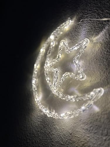 Ramadan Crescent and Star acyrlic Light