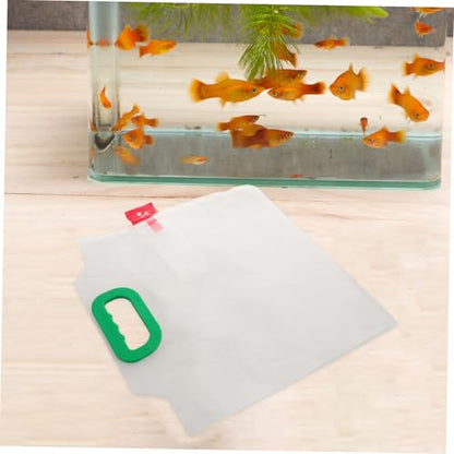 VICASKY 4pcs Fish Oxygen Bag Reusable Live Fishing Bag Transport Packaging for Fish Fry Oxygen-rich Handle