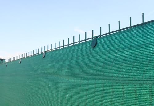 Shade Cloth Plastic Clips, UV Treated | 20 Pack, Color Green - color: Green, size: 20 Pack