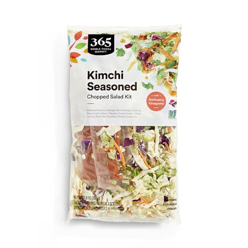 365 by Whole Foods Market Kimchi Seasoned Chopped Salad Kit, 10.8 OZ : Grocery & Gourmet Food