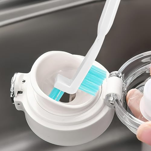 Cleaning Brush Set for Household Use 8pcs Crevice Cleaning Tool Kit with Bottle Cleaner and Window Track Brush for Small Spaces