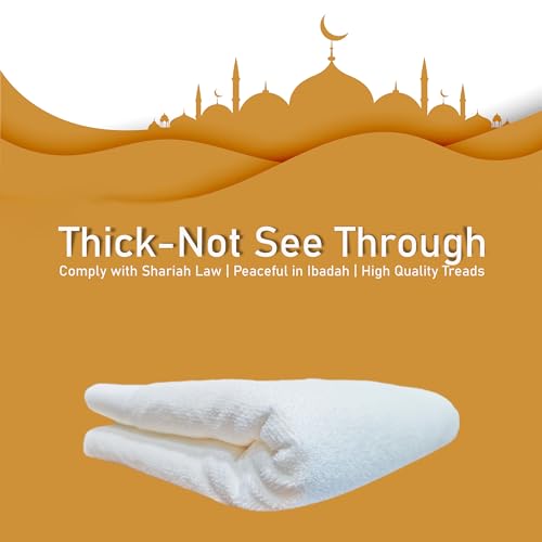 Adult Teenager Kids Thick Cool Islamic IHRAM 2 Piece Blanket Towel for Hajj and Umrah No-Stitched Premium Synthetics Cotton - size: Kids Size (75 x 150cm)