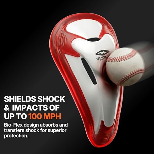 Shock Doctor Jock Straps with Cup Included, Cups for Football Baseball. Core Protective Athletic Supporters - size: Large, style: Adult