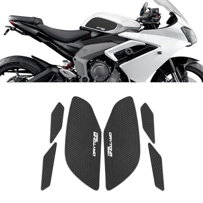For Day.tona 660 Day.tona 660 day.tona 660 2026 2025 2024 accessories tank grip fuel tank traction pad anti-slip sticker fue daytona 660l tank pad