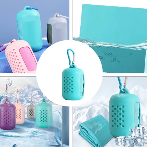 TOYANDONA Super Absorbent Quick-Drying Sports Towel Large Microfiber Cooling Sweat-Absorbent Gym and Travel Towel for Running Yoga Fitness