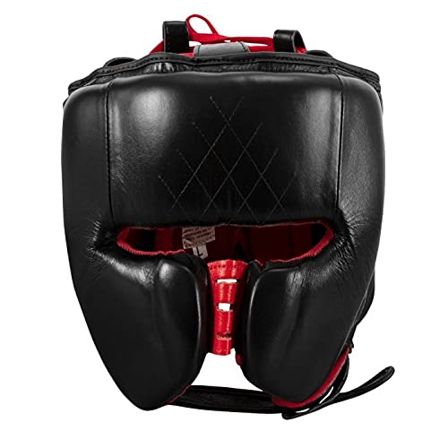 Title Boxing Ko-Vert Headgear - Boxing, MMA, Muay Thai - Unisex-Adults - color: Black