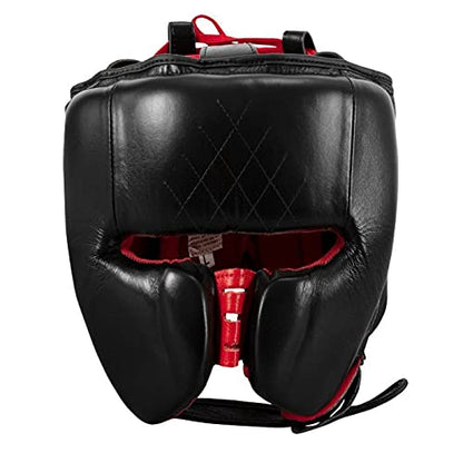 Title Boxing Ko-Vert Headgear - Boxing, MMA, Muay Thai - Unisex-Adults - color: Black