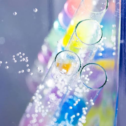 MECCANIXITY Clear Storage Tube 5.5x10mm Small Plastic Round Tubing with Caps Rigid Bottle Container 250mm/10 Inch for Item Stored - size: 5.5x10x250mm