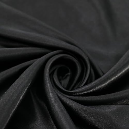 vimate 35" Square Silk Like Head Scarf - Women's Fashion Satin Scarf Bandana for Hair Wrapping at Night. - color: J#. 2 Pack--black & White