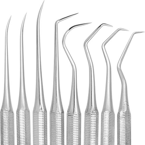 4 Pc Stainless Steel Picks Probes Wax & Clay Sculpting Tools - size: 152P1 4 Pc Pick/Probe Set