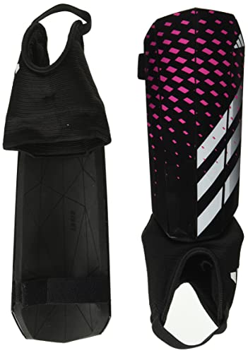 Adidas Soft Ground Match Predator Shin Guards - color: Black/White/White, size: Small