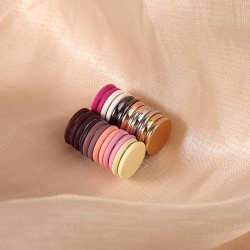 12pcs Hijab Magnetic Pins, Strong Hijab Magnets Multi-Purpose Scarf Clasp Pinless Brooch Buttons for Women Scarves Clothes Dress (Color A) - color: Color a