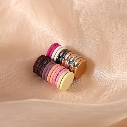 12pcs Hijab Magnetic Pins, Strong Hijab Magnets Multi-Purpose Scarf Clasp Pinless Brooch Buttons for Women Scarves Clothes Dress (Color A) - color: Color a