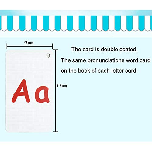 26PCS/Set ABC English Alphabet 26 Letters Child Flash Cards Baby Learning Toys Kids Gift Pre-Kindergarten