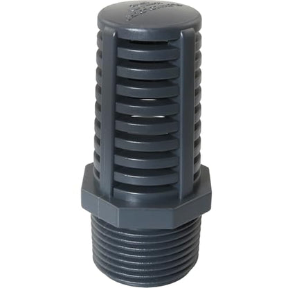 MEETOOT 1 Inch Standard Thread Inlet/Overflow Filter Water Tank PVC Permeable Cover for Connecting Aquarium Hose