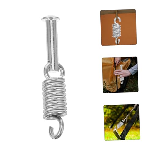 Kisangel 1 Set Indoor Hammock Hanging Kit for Smooth Swinging Portable Suspension Swivel Hook for Patio Garden and Porch Use