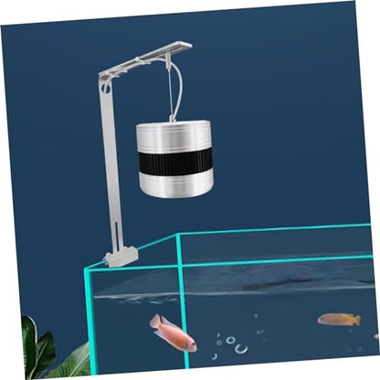 VANZACK Aquarium Light Holder Stand Metal Lamp Rack Support for Fish Tank Lighting Brushed Finish Easy Installation Compatible