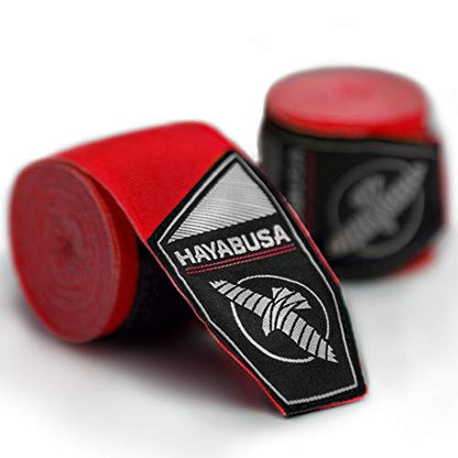 Hayabusa Boxing Hand Wraps Perfect Stretch 4.0 for Men & Women - color: Red