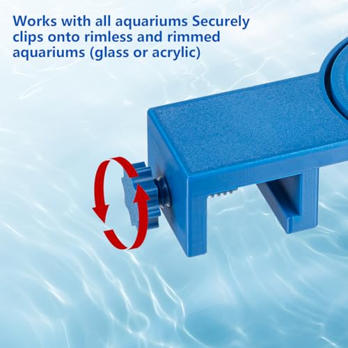 Extra Large Aquarium Water Change Diffuser Baffle Tool | Baffle Tool for Rimless & Rimmed Tanks, Spill-Proof Flow Deflector Protects Substrate, Plants & Decorations