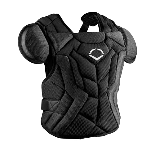 EvoShield Pro-SRZ™ 2.0 Baseball Catcher’s Chest Protector - color: Black, size: Intermediate