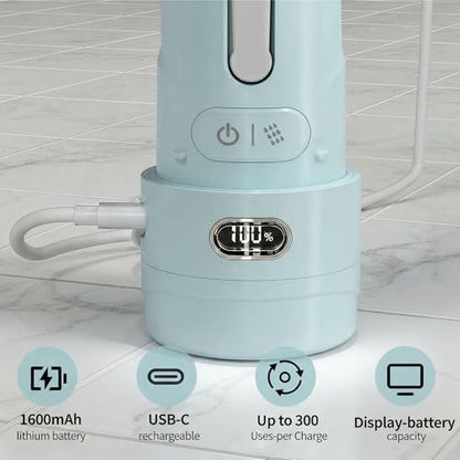 Portable Bidet for Travel,Personal Hygiene Sprayer Bottle for Women Men - color: Blue