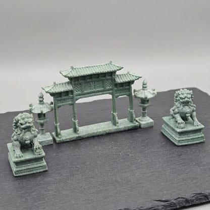 5pcs mini Oriental Chinese Decor Environmentally Friendly Natural Stone Non-Toxic and Harmless for Zen Garden Accessories，Fish Tank，Bonsai Accessories，Aquarium Ornament