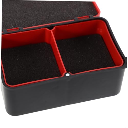 Double Layer Fishing Bait Box with Handle Breathable Worm Containers Leakproof Fishing Storage for Freshwater and Saltwater Angling