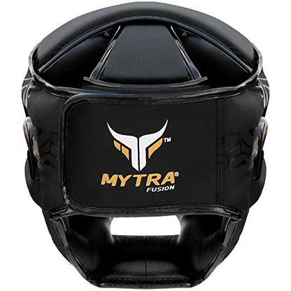 Mytra Fusion Boxing Head Guard Kickboxing Training Muay Thai Head Protector
