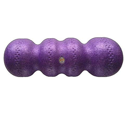 Rollga - High Density Foam Roller for Exercise & Back Pain, 18 inches | Patented Grooves Protect Spine & Bone, Bumps Reach Deeper, Design Mimics Hands-On Massage, Increase Flexibility 22% - color: Purple