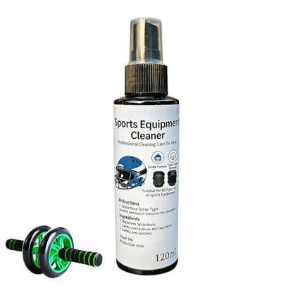 Sports Equipment Cleaner, 120ml Sports Gear Eliminator Spray,Shoe Odor Eliminator for Boxing Yoga Gym Hockey Baseball Home Gloves Cleats Sneaker Helmet