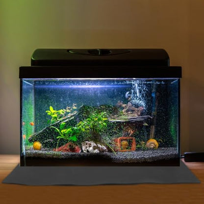 Aquarium Mat for Under Tank - 6mm Waterproof Shock Absorbing Base Cushion - Easy to Cut & Non-Slip Bottom Pad Reptile Terrarium - size: 100.00X50.00X0.60CM