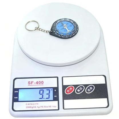 Prayer Compass - Portable Qibla Finder | Allah Direction Keychain, Travel Gear, Religious Navigation Tool, Spiritual Gift for Travel Camping Mountaineering Backpacking Hiking - color: 2 pcs
