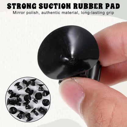 Aquarium Suction Cups | Suction Cup Clips for Aquarium,Fish Tank Cable Holder,for Air Pump Power Cord Wire Cable Tube Airline Hose LED Strips Decoration