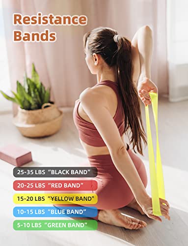 GHB Agility Ladder,Football Training Equipment Set,4 Agility Hurdles, 20 feet12 Rungs Speed Ladder,12 Disc Cones,Resistance Parachute, Jump Rope, 5 Resistance Bands - color: Yellow