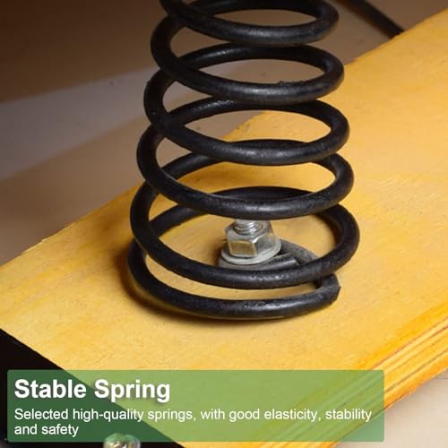 Vault Gymnastics Springboard, Heavy Curved Springboard with Steel Springs and Jumping Mat, Sports Club/Martial Arts Springboard
