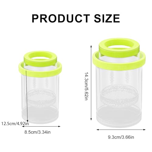 3PCS Aquariums Isolation Box for Protecting Fish and Shrimp from Larger Tanks Inhabitant Growth and Breeding Fish Breeding Box - color: Large white