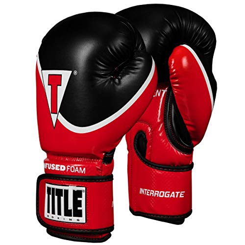 TITLE Boxing Infused Foam Interrogate Training Gloves 2.0 - Boxing Gloves, Boxing Training Gloves, MMA Gloves, Oz Training Gloves, Kickboxing Gloves, Punching Bag Gloves, Sparring Gloves - color: Red/Black, size: 20 oz