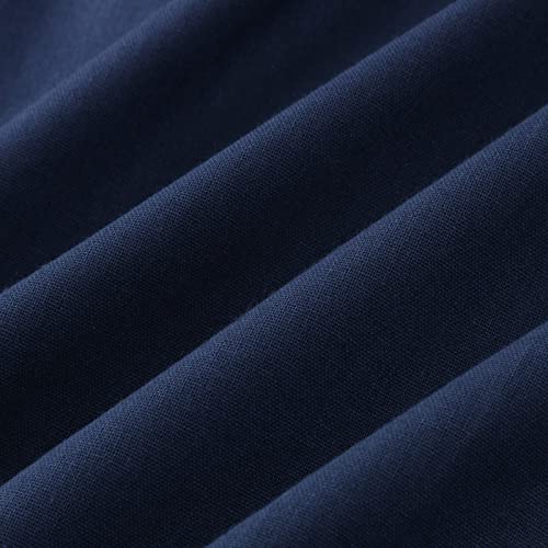 Alalaso Mens Muslim Thobe Kaftan Robe Saudi Arabic Middle East Islamic Long Gown Dress Long Sleeve Clothing Ramadan Jubbah - color: 1-navy, size: XX-Large
