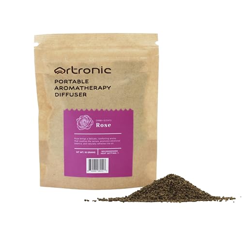 Aroma Diffuser-Compatible Scent Granule Starter Kit: Rose,10g, Refills for Orbby Incense Burner - color: Rose 10g