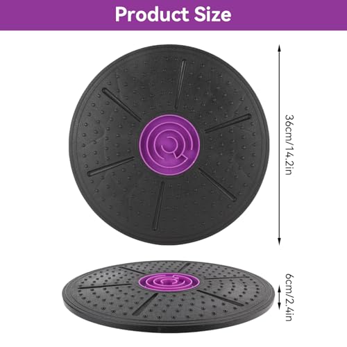 Balance Board Maze, Wobble Balance Board Balance Trainer Core Trainer Stability Disc with Maze for Core Stability, Strength Training, Flexibility