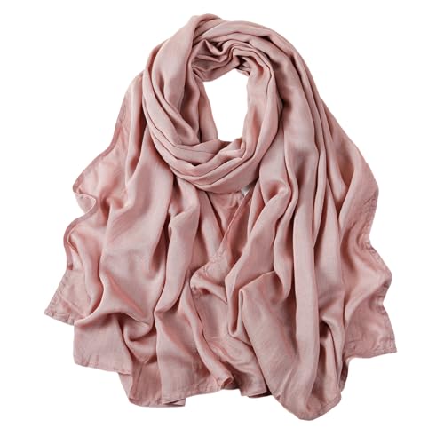 3PC Premium Modal Lightweight Hijab, Fashion Soft Head Scarf Shawl Wraps for Muslim Women Daily Wear - color: Series 2-off White/Light Mink/Mocha