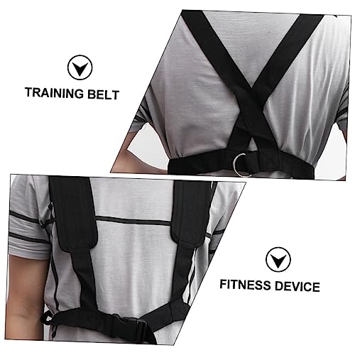 Balacoo 2pcs Sled Harness Weight-Bearing Shoulder Straps Resistance Training Belt for Strength and Speed Training Fitness Equipment for Athletes