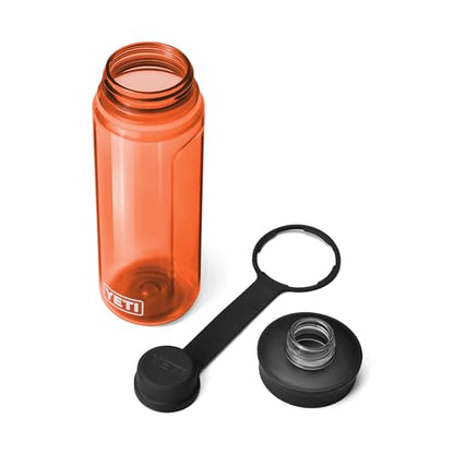 YETI Yonder Water Bottle with Yonder Tether Cap, Lightweight, Leakproof and BPA-Free - color: King Crab, size: 25 Ounces