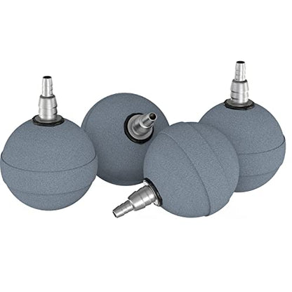 Pawfly Aquarium Air Stone Ball 2 Inch, Airstones for Aquarium Fish Tank Bucket Hydroponics Pond and DWC Reservoir, 4 Pack - size: 4 Pack
