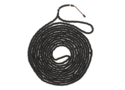 1000 Beaded Matt Black Olive Wood Tasbih Tasbeeh with Counter Misbaha Islamic Gift Tasbih Prayer Beads Tesbih 5x7 mm for Dhikr