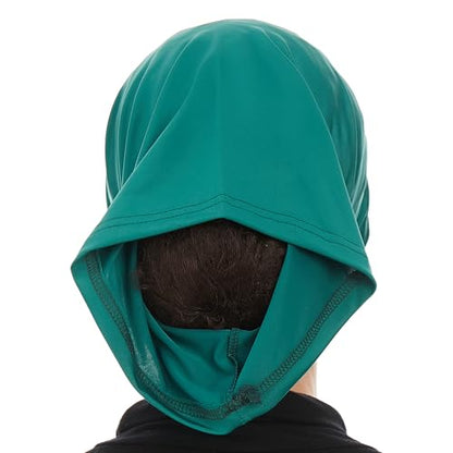 Hijab Caps Underscarf for Women – Black Hijab Cap Underscarf Turban Dreadlocks Tube – Muslim Accessories Headscarf - color: Dark Green
