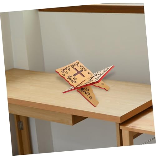 Elegant Quran Book Stand Intricate Carvings Design for Reading and Display for Home and Daily Use