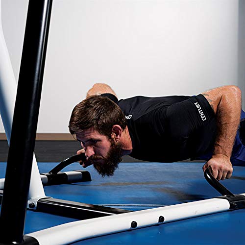 Century Brave 70 Pound Hanging Heavy Bag and Steel Fitness Training Station Hanging System Combo for Martial Arts, Boxing, and Cardio Fitness Workouts